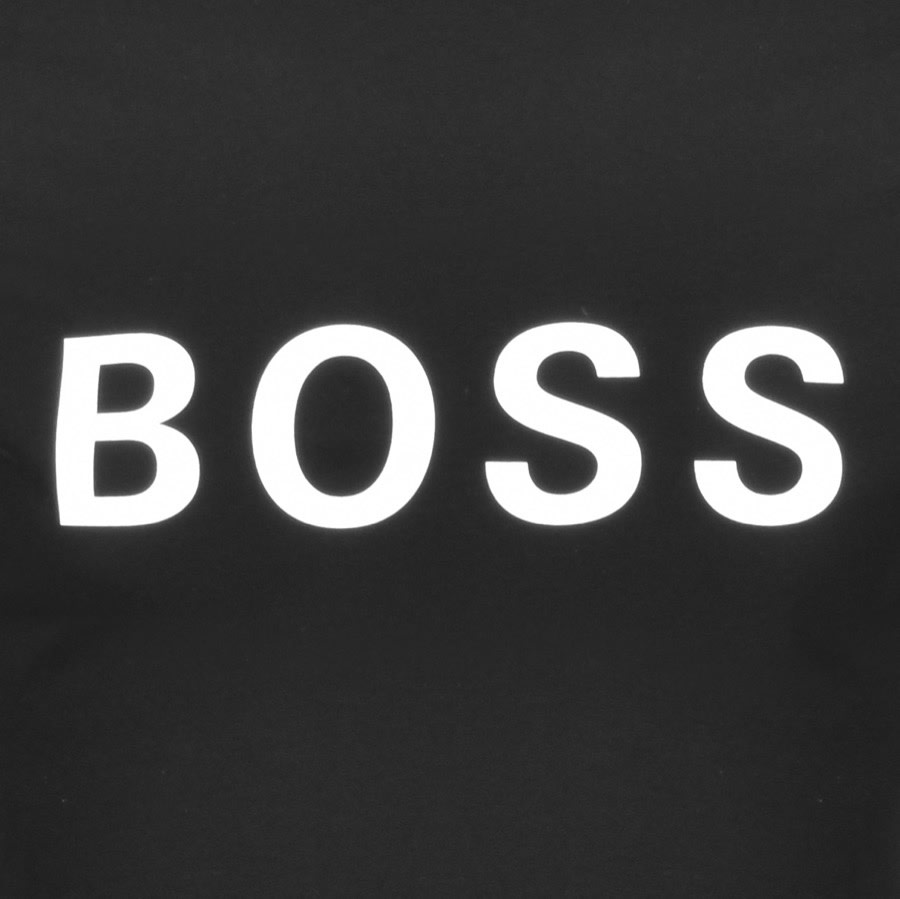 Alternative Image for ProductBOSS Crew Neck Tiburt Logo T Shirt Black3